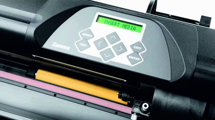 Ploter tnący SummaCut D60 - panel