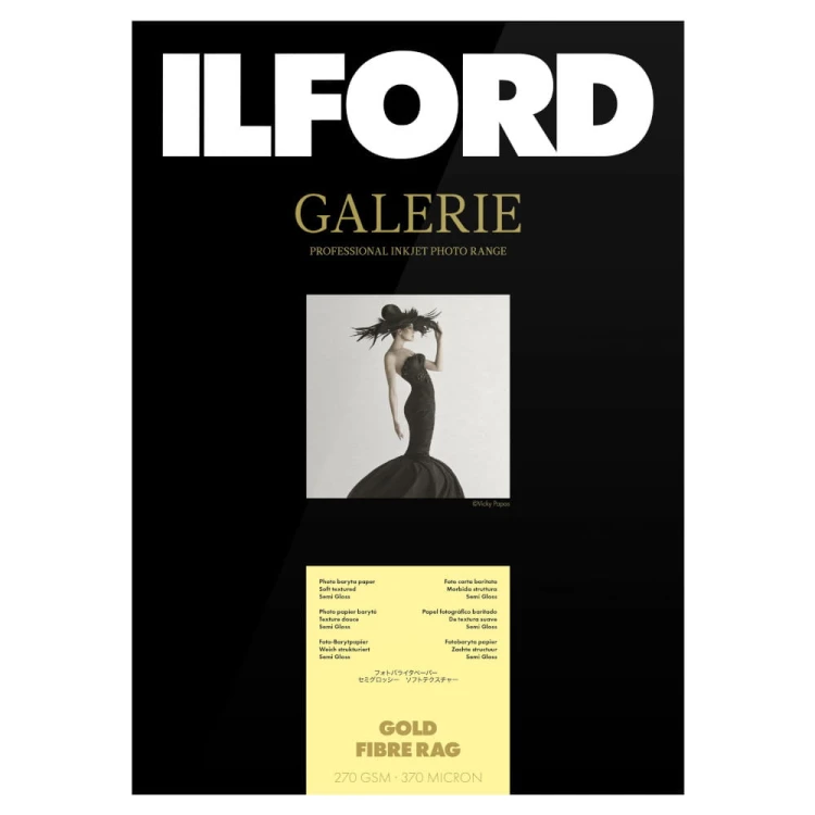 Papier fotograficzny ILFORD GALERIE Gold Fibre Rag 270
