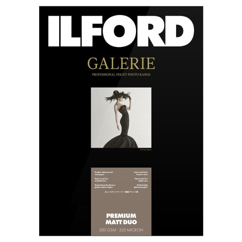 Papier dwustronny matowy do zdjęć ILFORD GALERIE Premium Matt Duo 200
