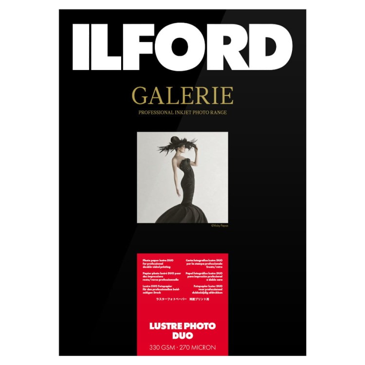 Dwustronny błyszczący papier ILFORD GALERIE Lustre Photo Duo 330