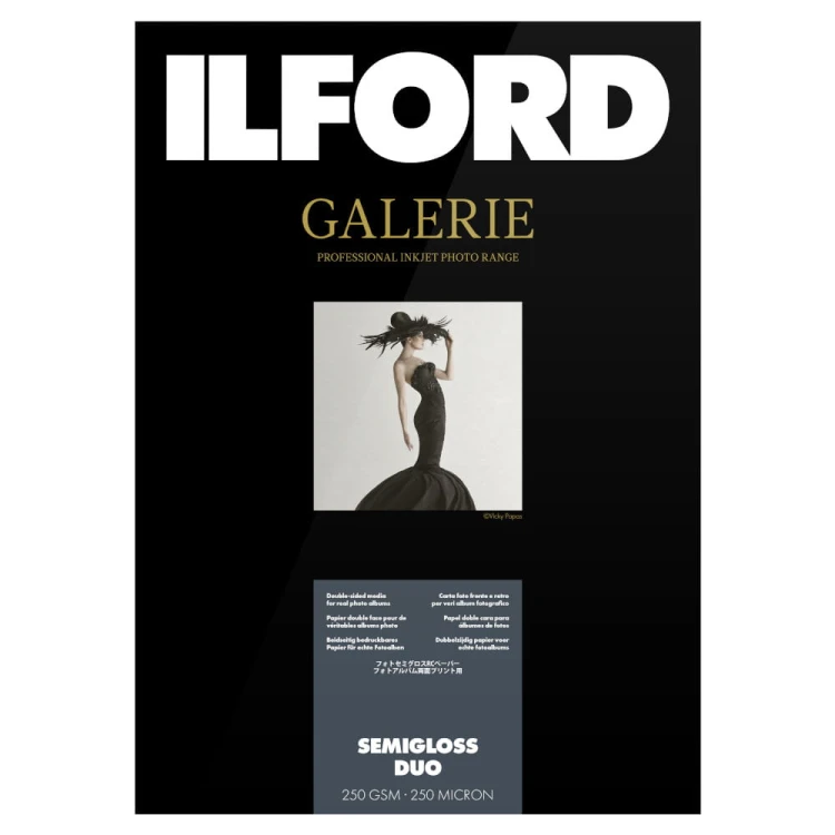 Dwustronny papier do zdjęć ILFORD GALERIE Semi Gloss Duo 250