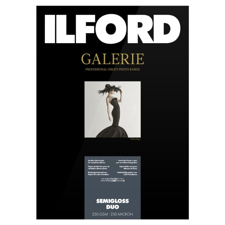 Dwustronny papier do zdjęć ILFORD GALERIE Semi Gloss Duo 250