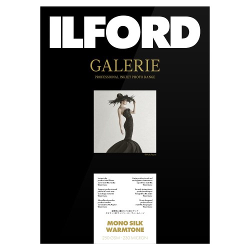 Papier fotograficzny do zdjęć czarno białych ILFORD GALERIE Mono Silk Warmtone 250