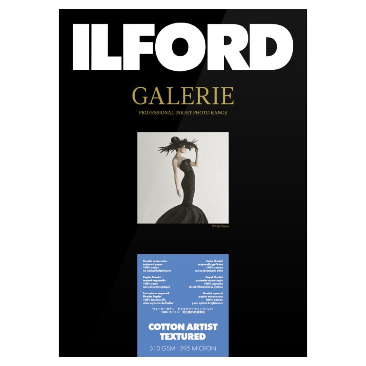Papier ILFORD GALERIE Cotton Artist Textured 310