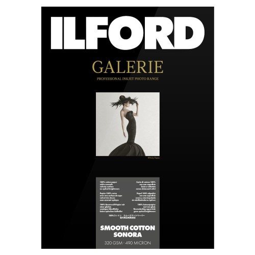 Papier fotograficzny ILFORD GALERIE Smooth Cotton Sonora 320