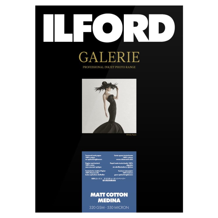 Papier fotograficzny ILFORD GALERIE Matt Cotton Medina 320