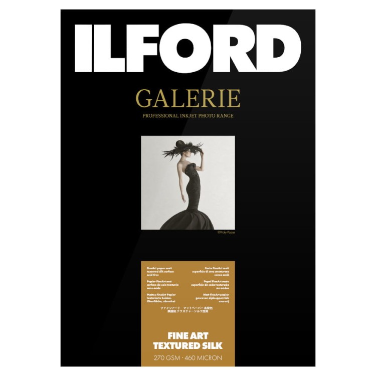 Papier fotograficzny ILFORD GALERIE FineArt Textured Silk 270