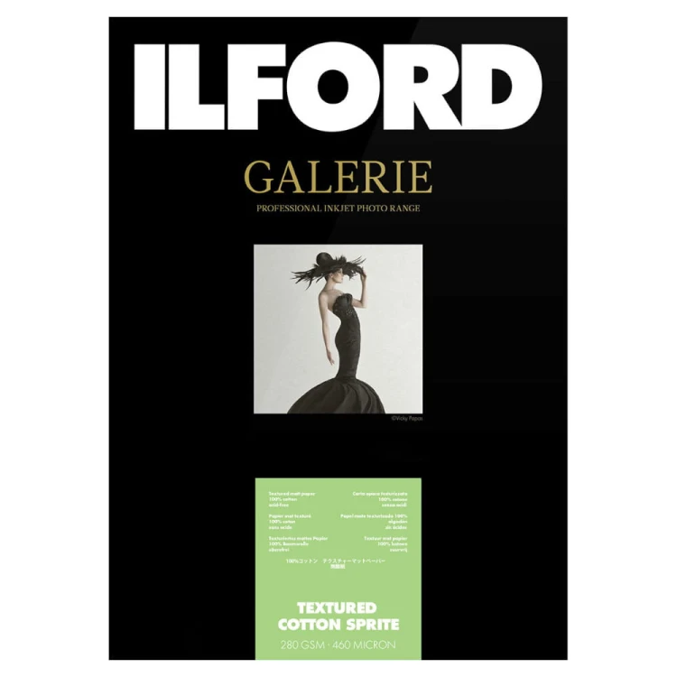 Papier ILFORD GALERIE Textured Cotton Sprite 280 g/m2