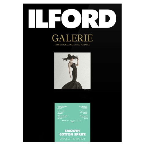 Papier ILFORD GALERIE Smooth Cotton Sprite 280 g/m2