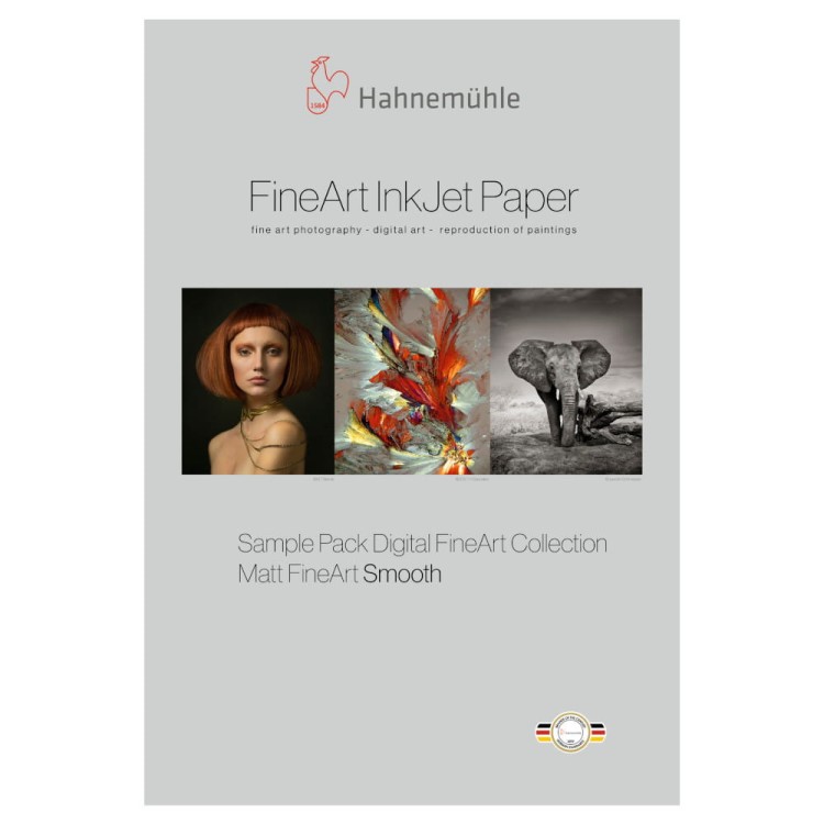 Próbnik papieru HAHNEMUHLE Sample Pack Matt FineArt Smooth