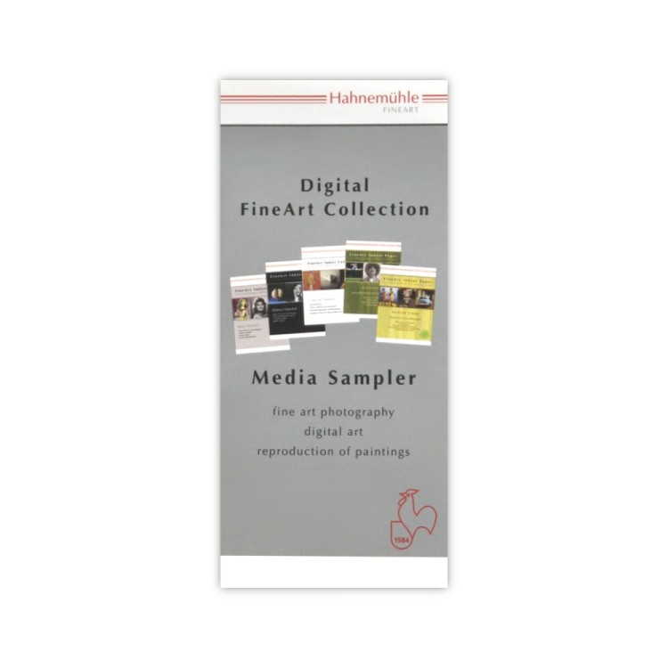Wzornik papieru HAHNEMUHLE Digital FineArt Collection Media Sampler  5x11 cm 10603000