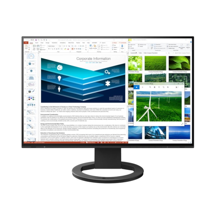 Monitor EIZO FlexScan EV2485-BK - czarny