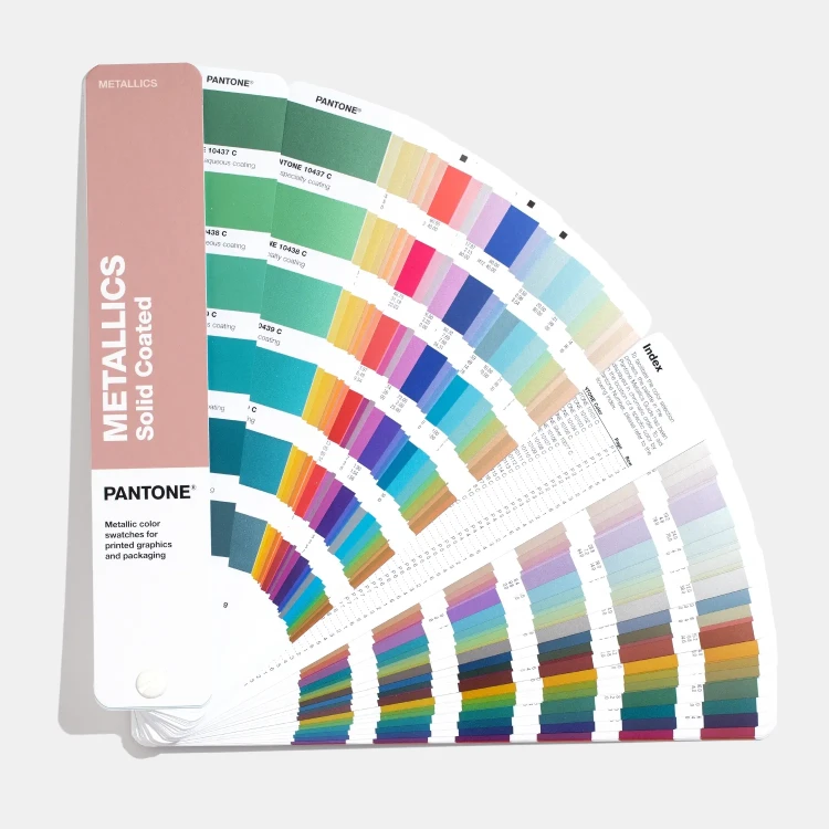 Wzornik kolorów metalicznych PANTONE Metallics Guide GG1507A