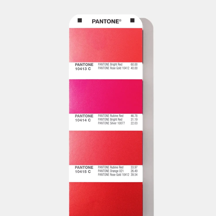Wzornik kolorów metalicznych PANTONE Metallics Guide GG1507A