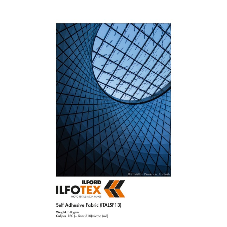 Samoprzylepna tkanina ILFORD IlfoTex AL Self Adhesive Fabric 310 g/m2 ITALSF13