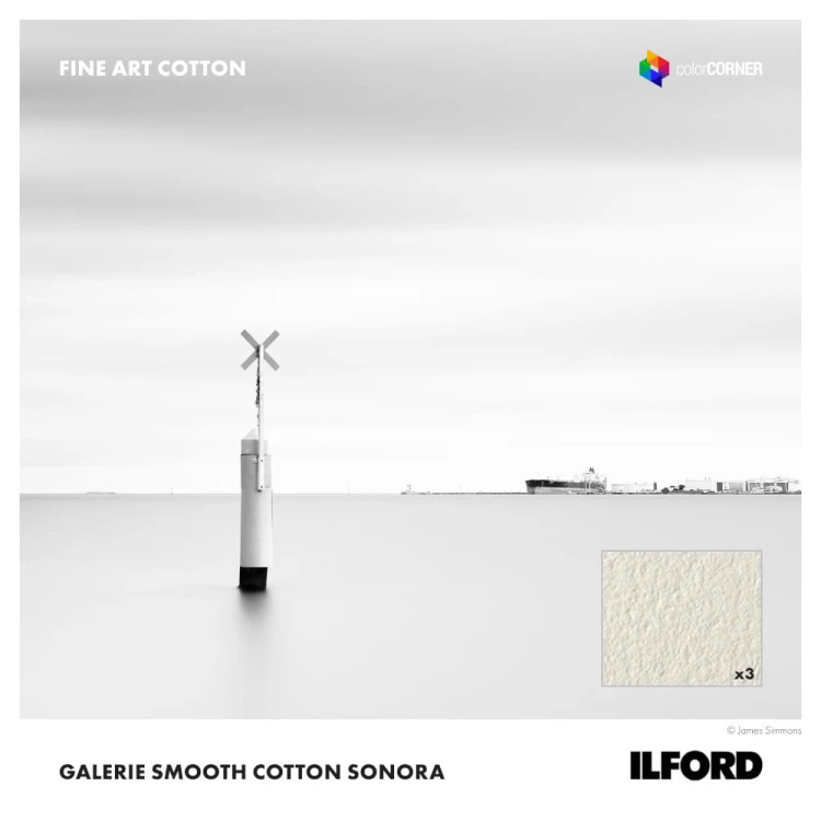 Papier fotograficzny ILFORD GALERIE Smooth Cotton Sonora 320