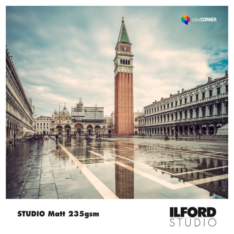 Wzornik papierów ILFORD STUDIO Swatchbook A6 2006028 - Plac Świętego Marka Wenecja