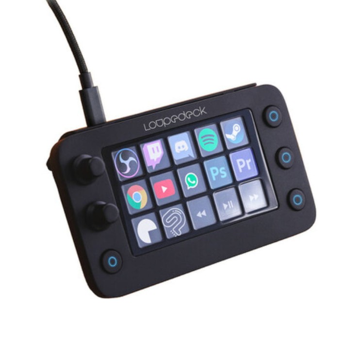 Konfigurowalna konsola edycyjna LOUPEDECK Live S do streamingu