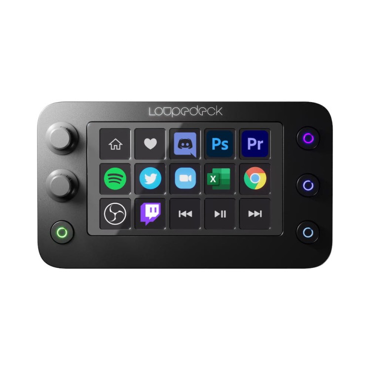 Konfigurowalna konsola edycyjna LOUPEDECK Live S do streamingu