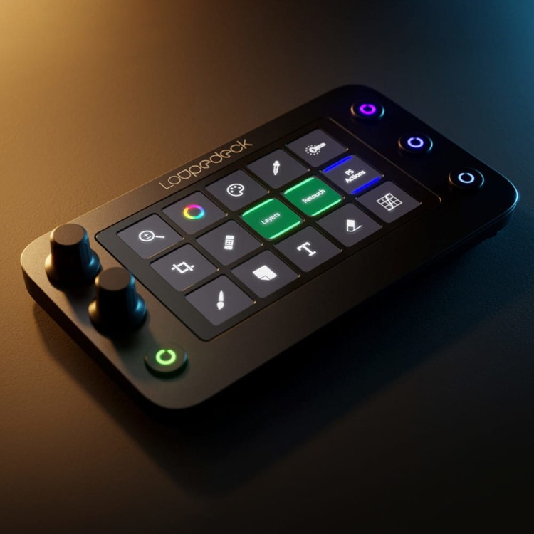 Konfigurowalna konsola edycyjna LOUPEDECK Live S do streamingu