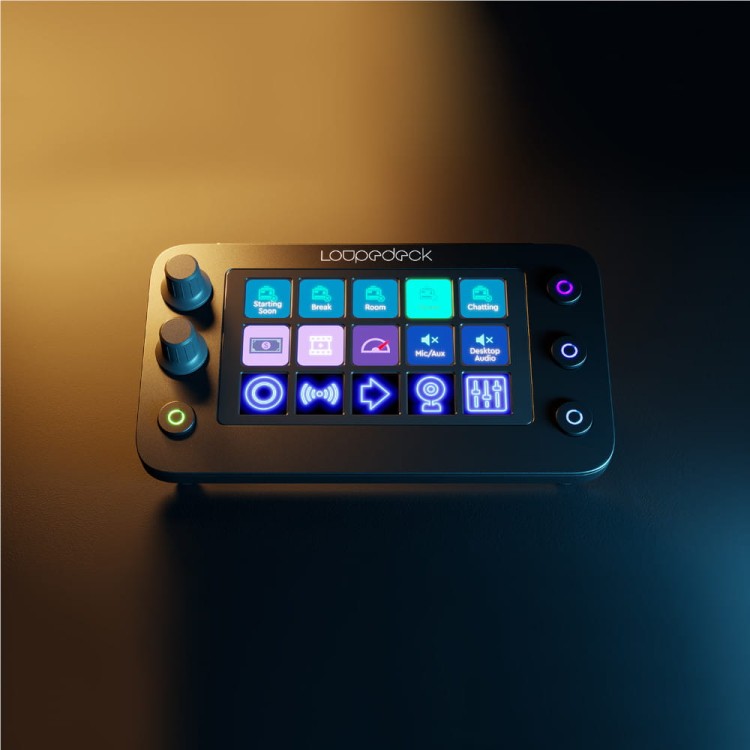 Konfigurowalna konsola edycyjna LOUPEDECK Live S do streamingu