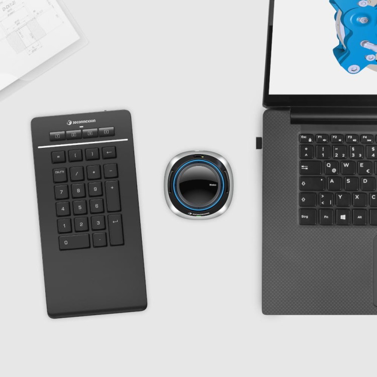 Bezprzewodowa klawiatura numeryczna 3DCONNEXION Numpad Pro 3DX-700105 3DX700105