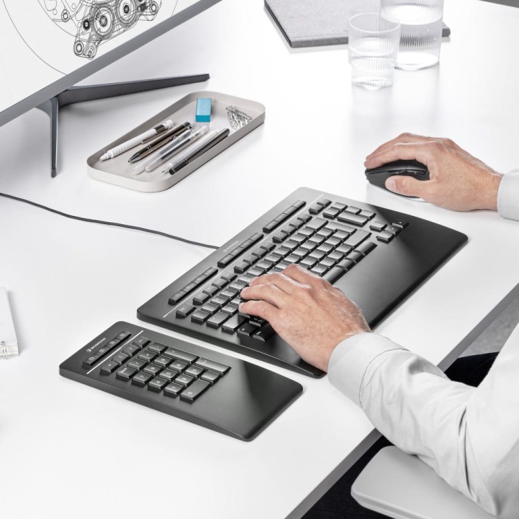 Bezprzewodowa klawiatura numeryczna 3DCONNEXION Numpad Pro 3DX-700105 3DX700105