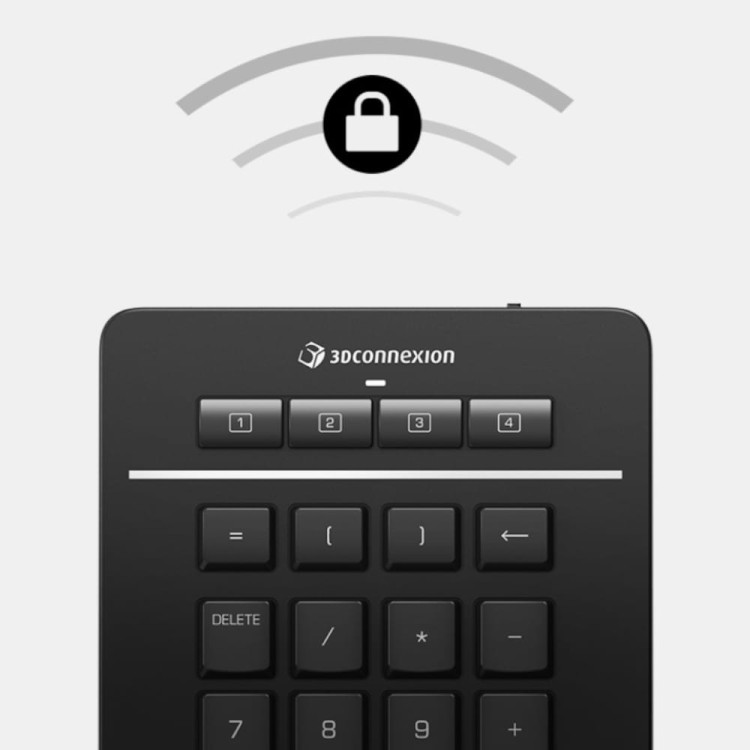 Bezprzewodowa klawiatura numeryczna 3DCONNEXION Numpad Pro 3DX-700105 3DX700105