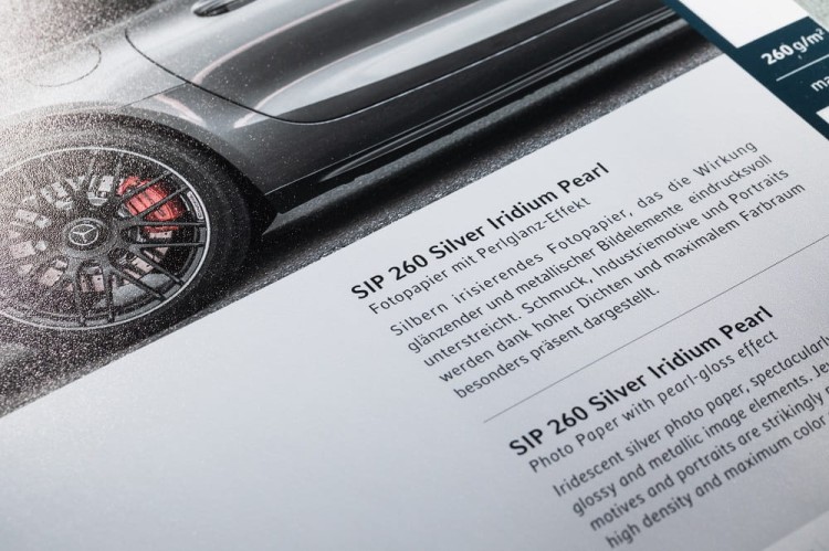 mediaJET SIP 260 Silver Iridium Pearl