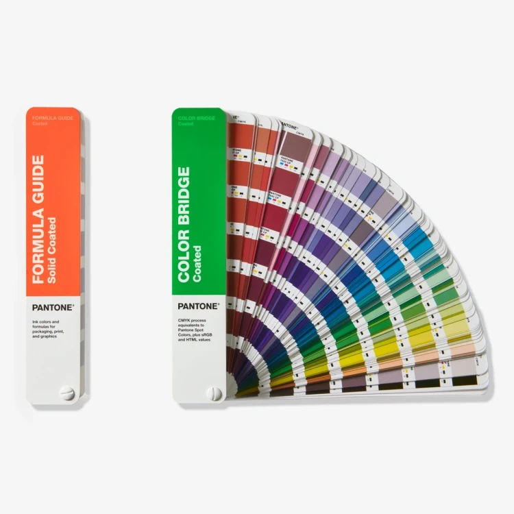 Wzornik, paleta kolorów Pantone Coated Combo Formula Guide Coated Color Bridge Coated GP6205B