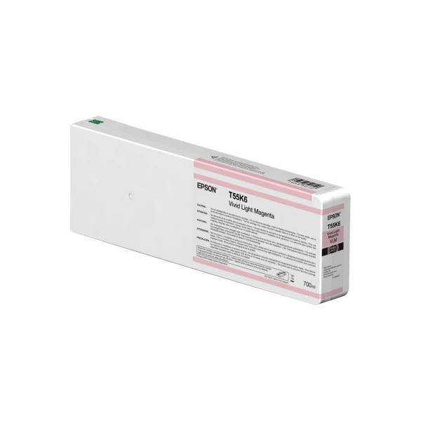Tusz EPSON T55K6 LM - jasny purpurowy (700 ml) C13T55K600