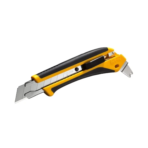 Nóż segmentowy OLFA X-Design L8-AL L8AL z automatyczną blokadą ostrza i specjalnie wygiętą płetwą