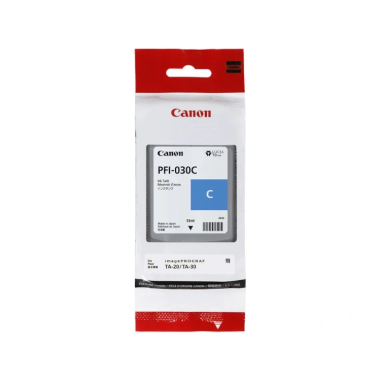 Tusz CANON PFI-030 C- niebieski