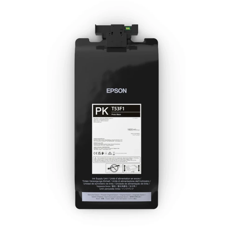 Atrament EPSON Ink Supply Unit T53F1 PBK - fotograficzny czarny, 1600 ml C13T53F100