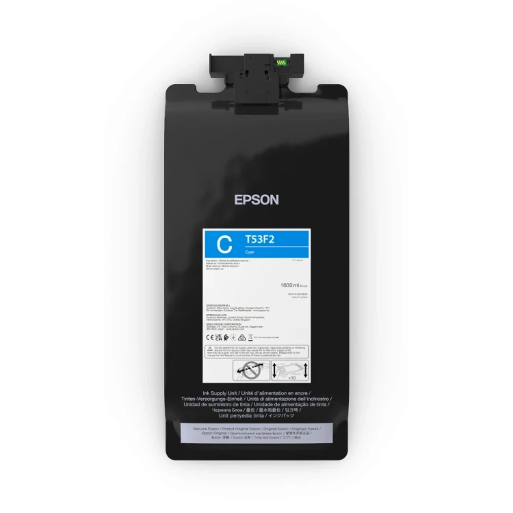 Atrament EPSON Ink Supply Unit T53F2 C - cyan, 1600 ml C13T53F200