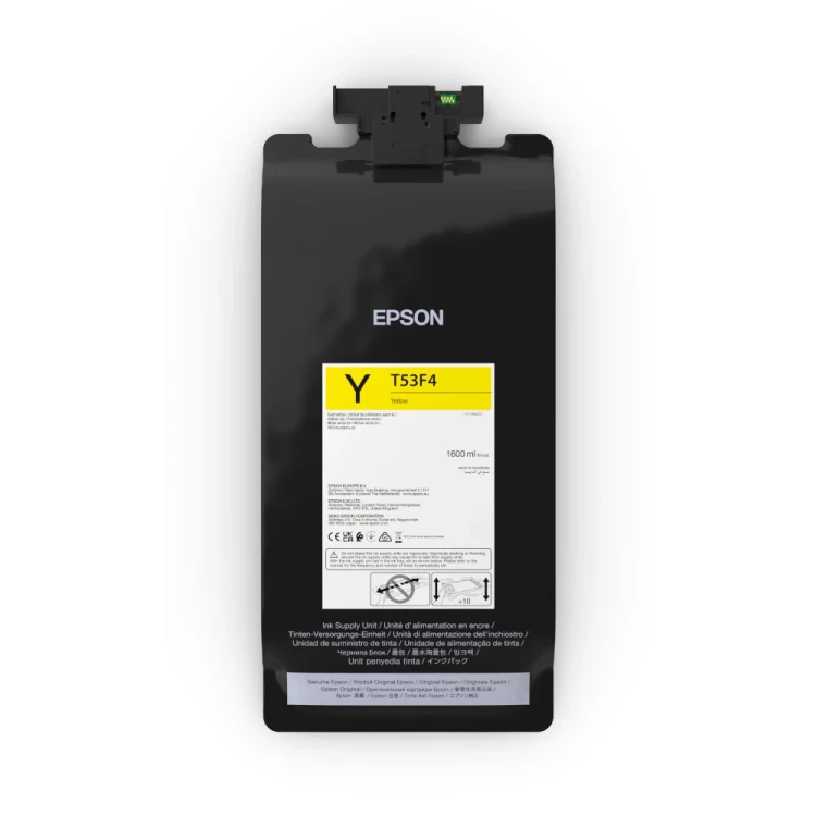 Atrament EPSON Ink Supply Unit T53F4 Y - żółty, 1600 ml C13T53F400