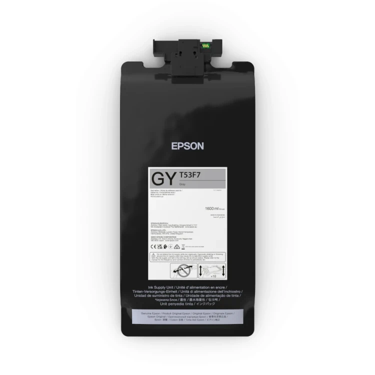 Atrament EPSON Ink Supply Unit T53F7 GY - szary, 1600 ml C13T53F700
