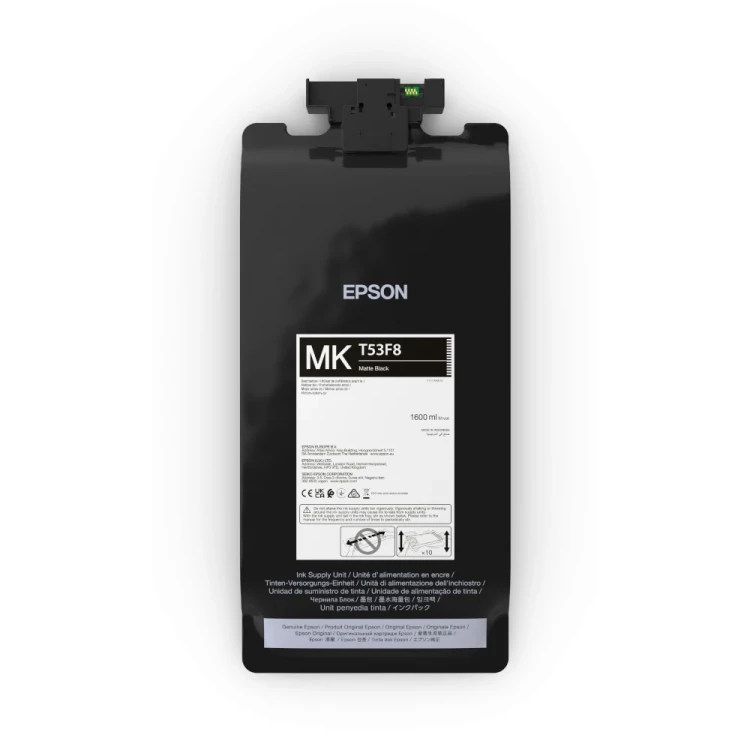 Atrament EPSON Ink Supply Unit T53F8 MBK - matowy czarny, 1600 ml C13T53F800
