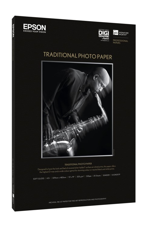Papier EPSON Traditional Photo Paper 325