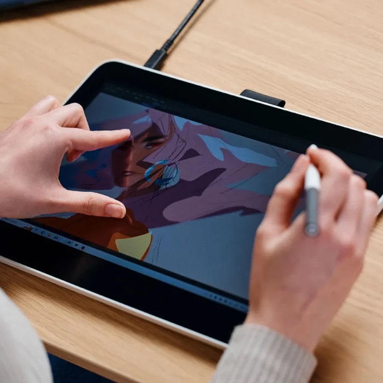Tablet graficzny WACOM One 13 Touch z ekranem dotykowym DTH134W0B