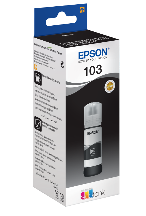 Tusz Epson 103 EcoTank BK - czarny