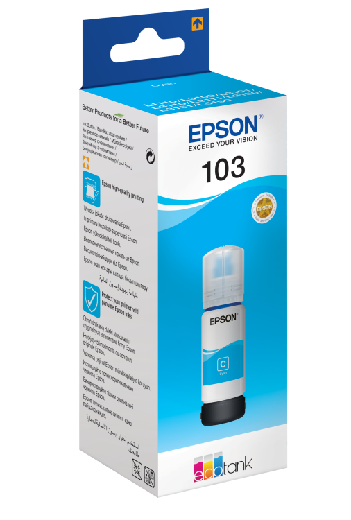 Tusz Epson 103 EcoTank C - cyan