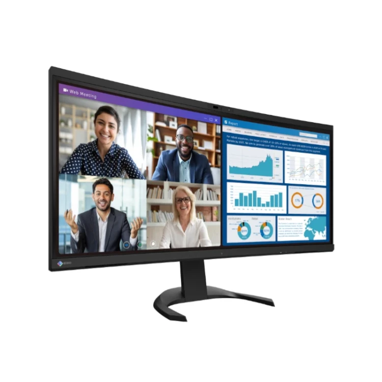 Monitor EIZO FlexScan EV3450XC 34,1 cala UWQHD IPS - czarny