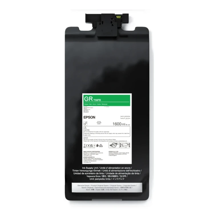 Atrament EPSON T56FB GR - zielony o pojemności 1600 ml do drukarki EPSON SC-P20500 C13T56FB00