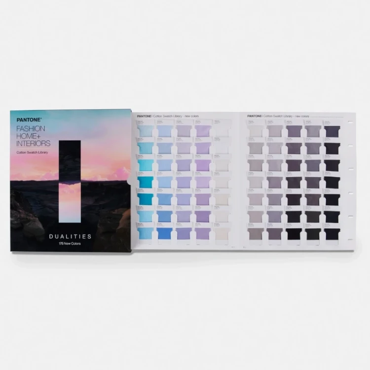 Wzornik kolorów PANTONE FHI Cotton Swatch Library Dualities Pack FHIC100C