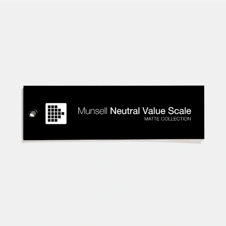 Skala neutralnych barw MUNSELL Neutral Value Scale - Matte Collection M50135