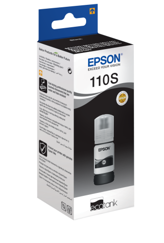 Tusz Epson 110s EcoTank - czarny C13T01L14A
