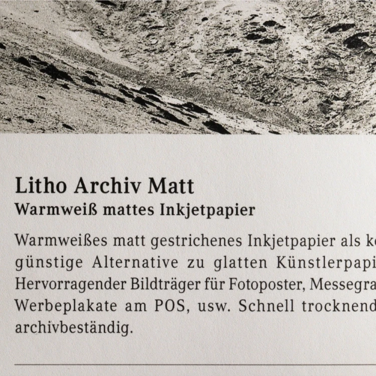 Papier mediaJET Litho Archiv Matt 230 g/m2 - A3, 50 arkuszy