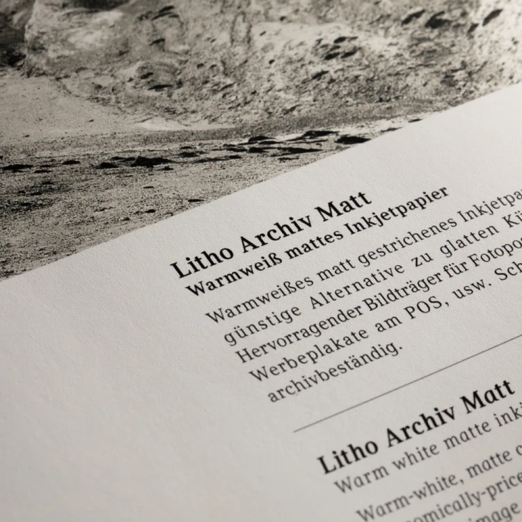 Papier mediaJET Litho Archiv Matt 230 g/m2 - A4, 50 arkuszy