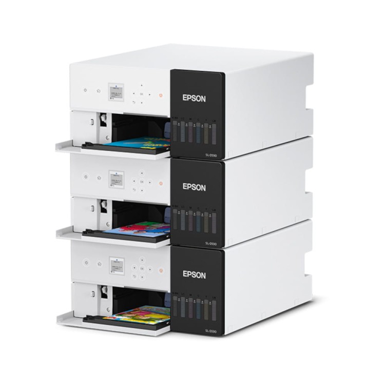 Drukarka drylab Epson SureLab SL-D500 - stack